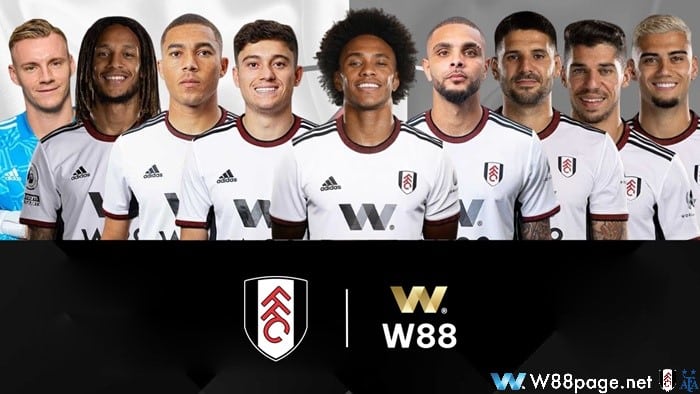 W88 tài trợ Fulham